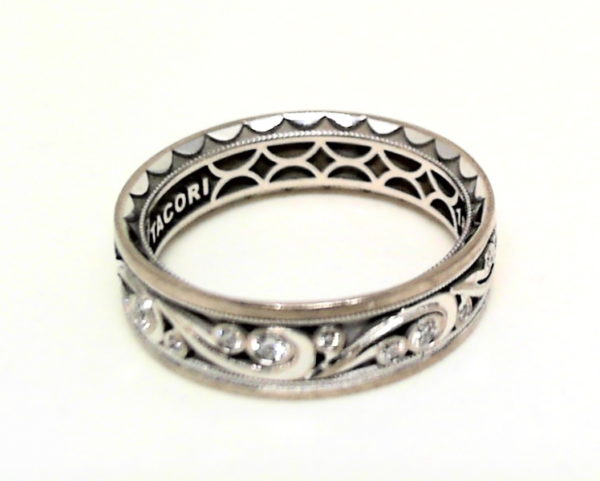 Men's 18ky White Gold Designer wedding ring