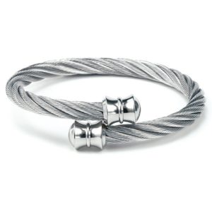 Celtic Rigid Twisted Cable Bangle