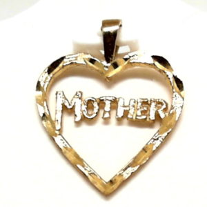 Mother in heart Pendant