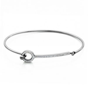 7 inch Bangle with Crystal Bracelet