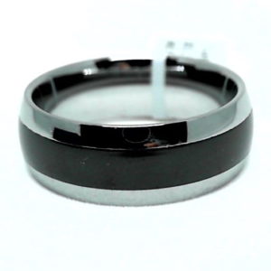 8 mm black ceramic inlay