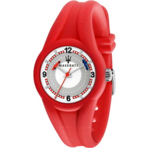 Child’s red Maserati watch