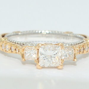 Verragio rose engagement ring