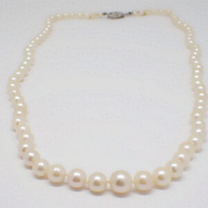 Graduated Cultured Pearl necklace
